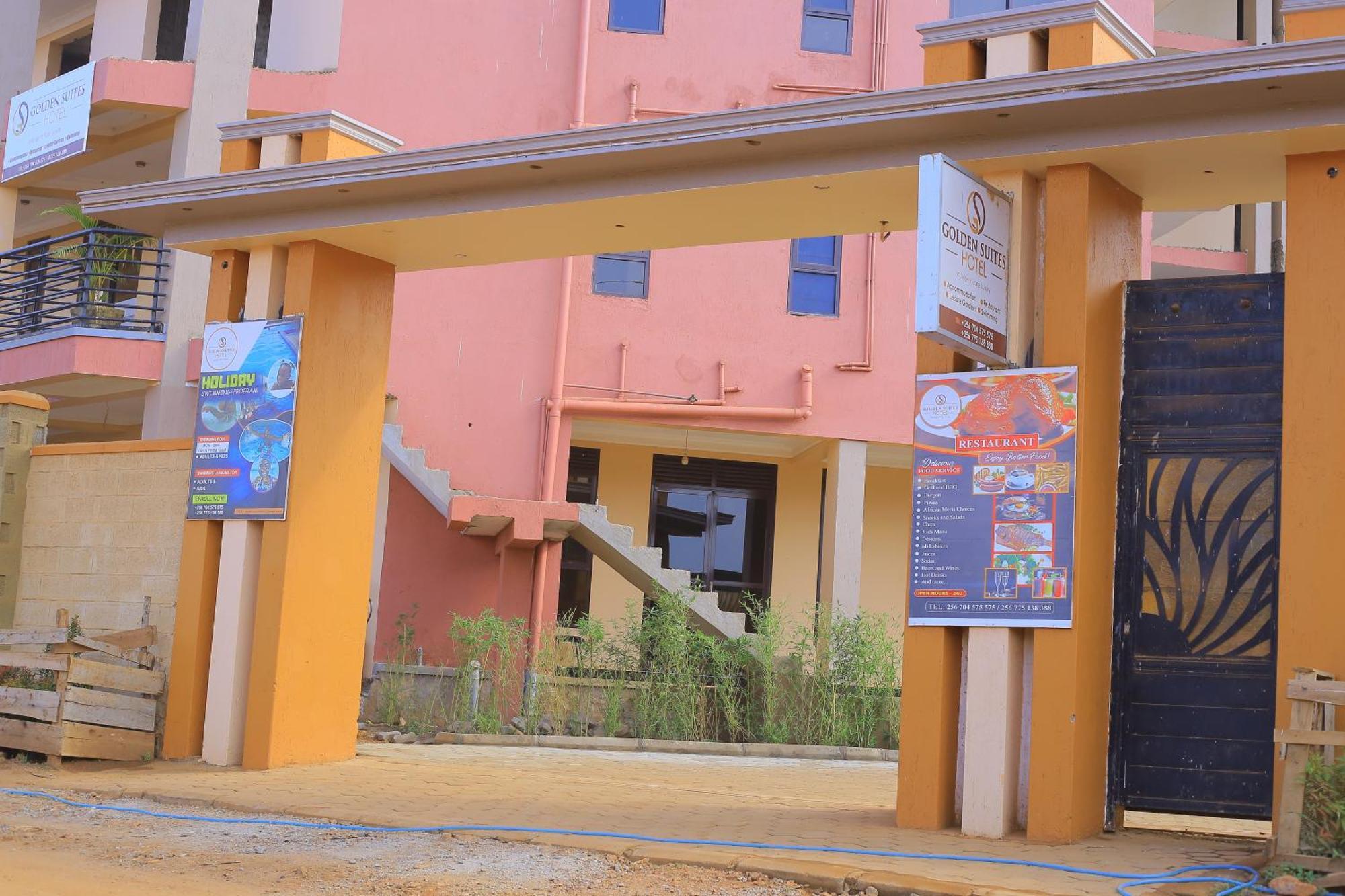 Golden Suites Hotel Entebbe Buitenkant foto