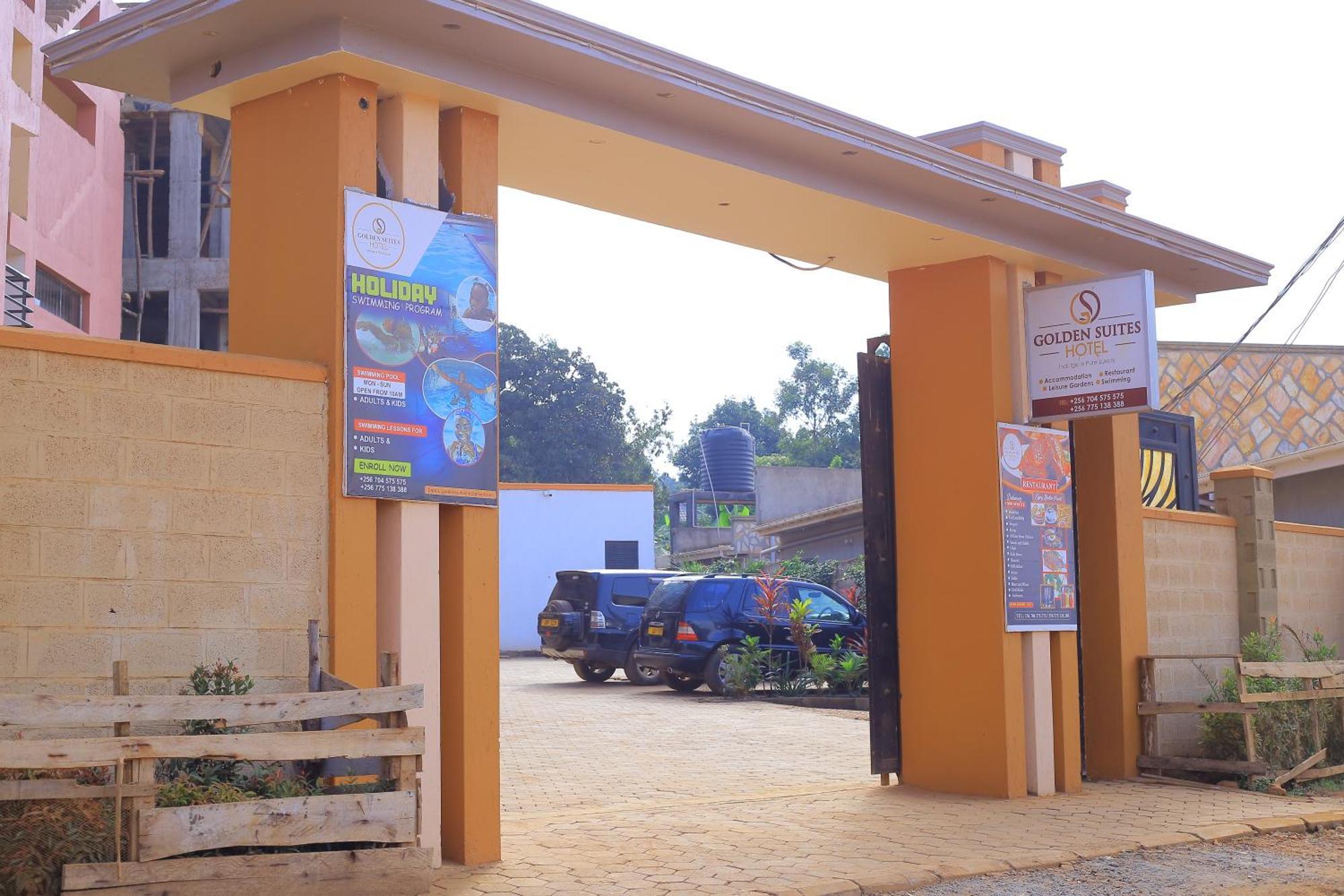 Golden Suites Hotel Entebbe Buitenkant foto